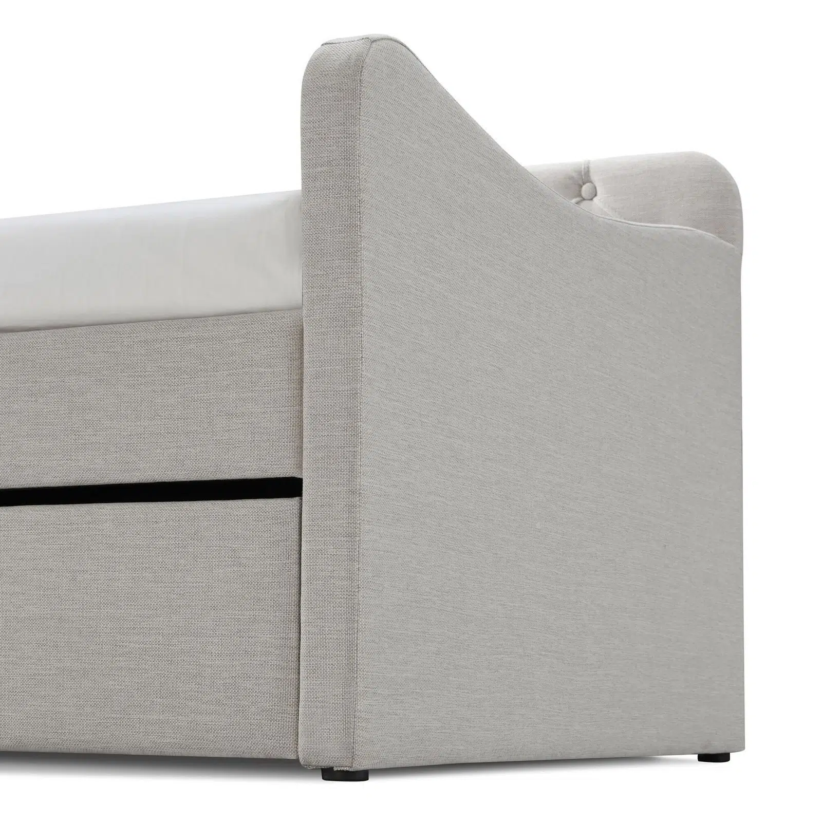 DOVINA Dove Grey Daybed with Trundle