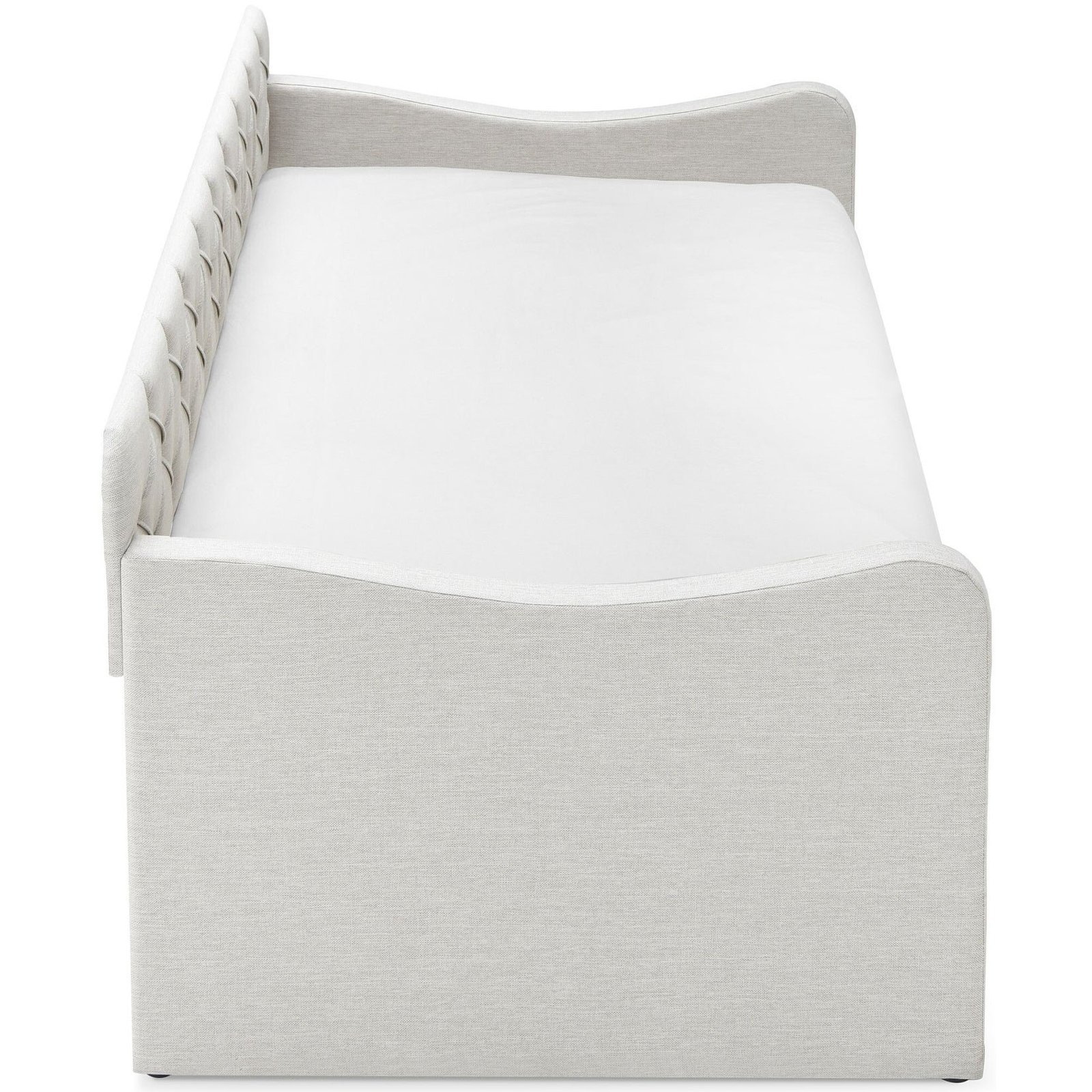 DOVINA Dove Grey Daybed with Trundle