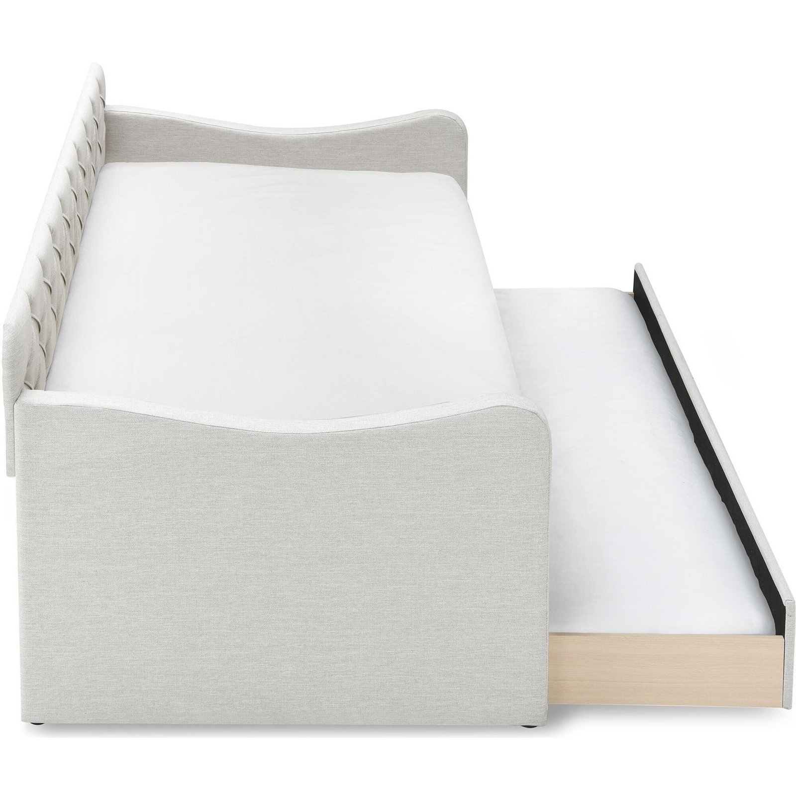 DOVINA Dove Grey Daybed with Trundle