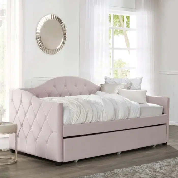 VERDIN Upholstered Twin-Size Daybed