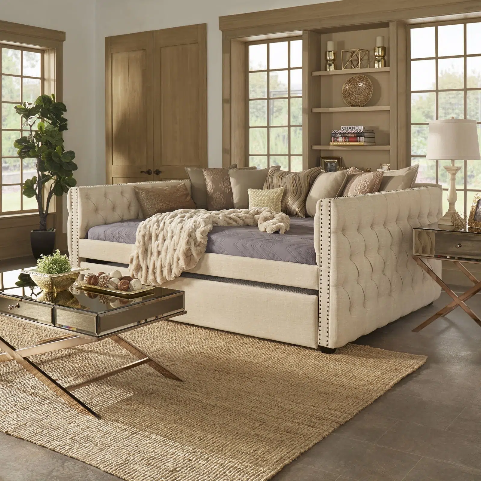 CASTELLO Tufted Chesterfield Daybed