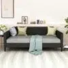 ARVIO Mid Century Velvet Daybed