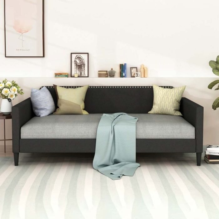 ARVIO Mid Century Velvet Daybed…