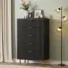 Salara Modern 5 Drawer Dresser
