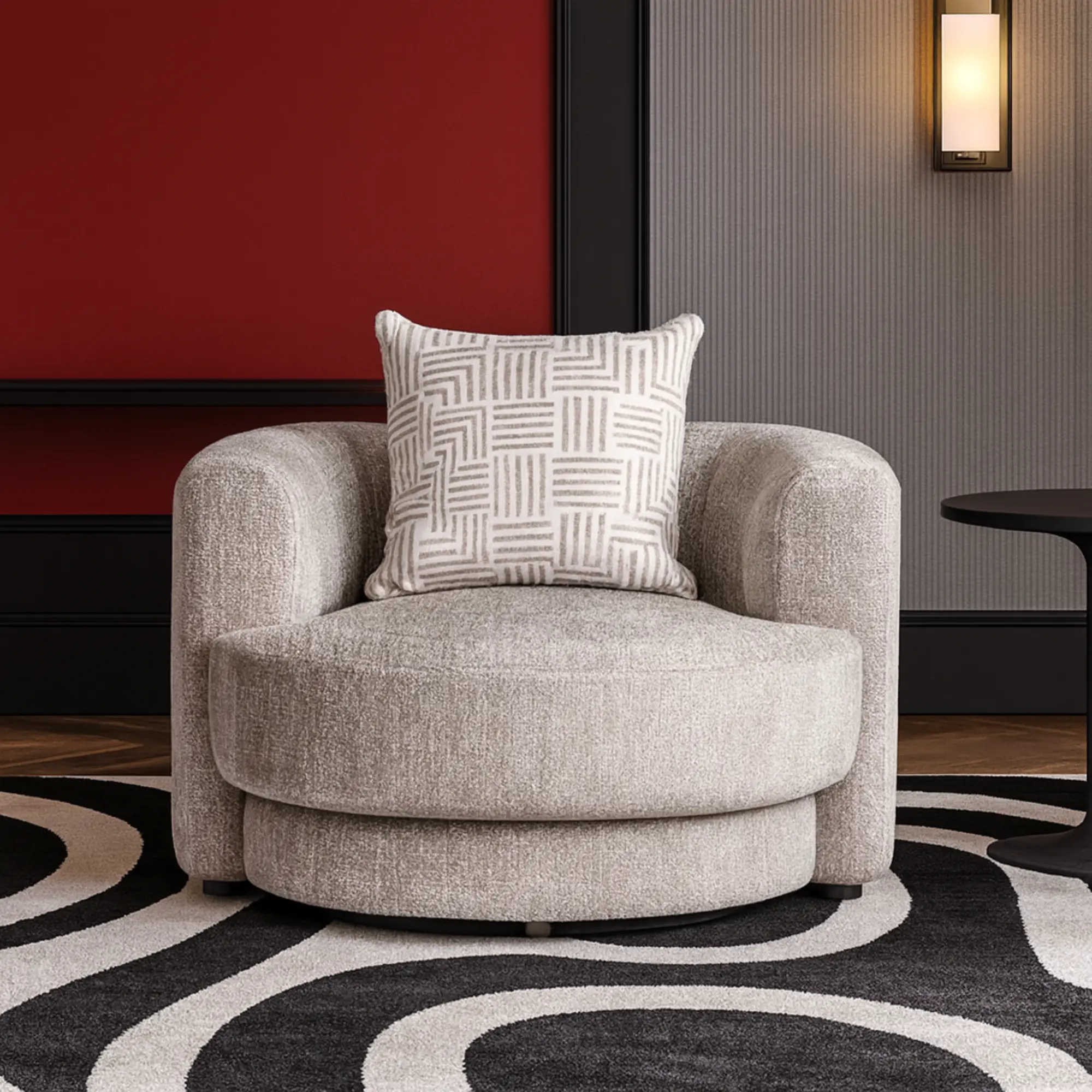 Solvia Curve Arm Chair