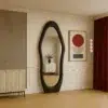 Grandeur Vertical Wall Mirror Black