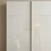 Rauch Grey Sliding Wardrobe Modern Bedroom Storage