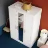 3 Door Wardrobe with Mirror