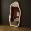 ZURA Irregular Velvet Wall Mirror