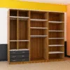 Series 4 Door Wooden Wardrobe