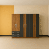 Series 4 Door Wooden Wardrobe