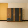 Series 4 Door Wooden Wardrobe