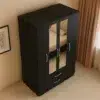 4 Door Wardrobe with Shelves & Storage