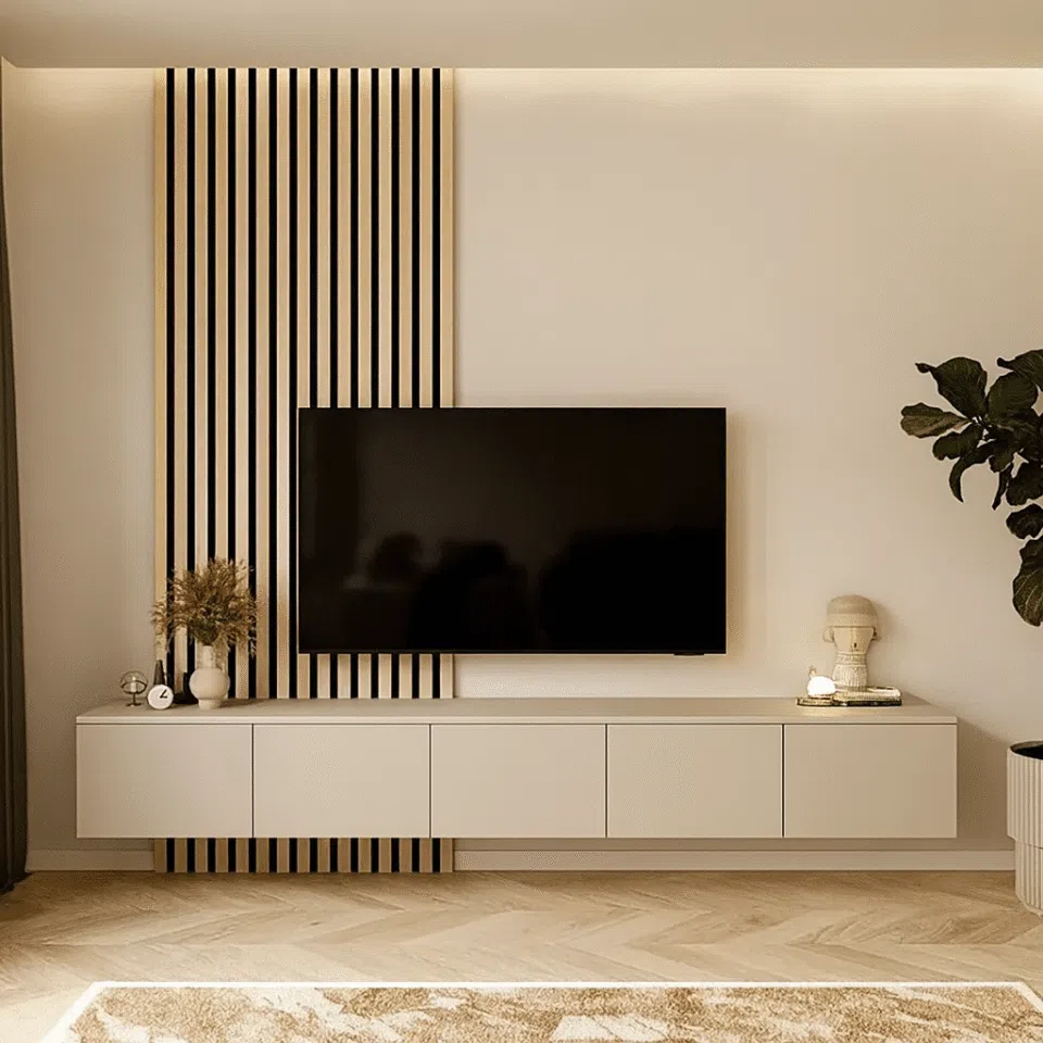 Yasothon Sleek Wall TV Cabinet