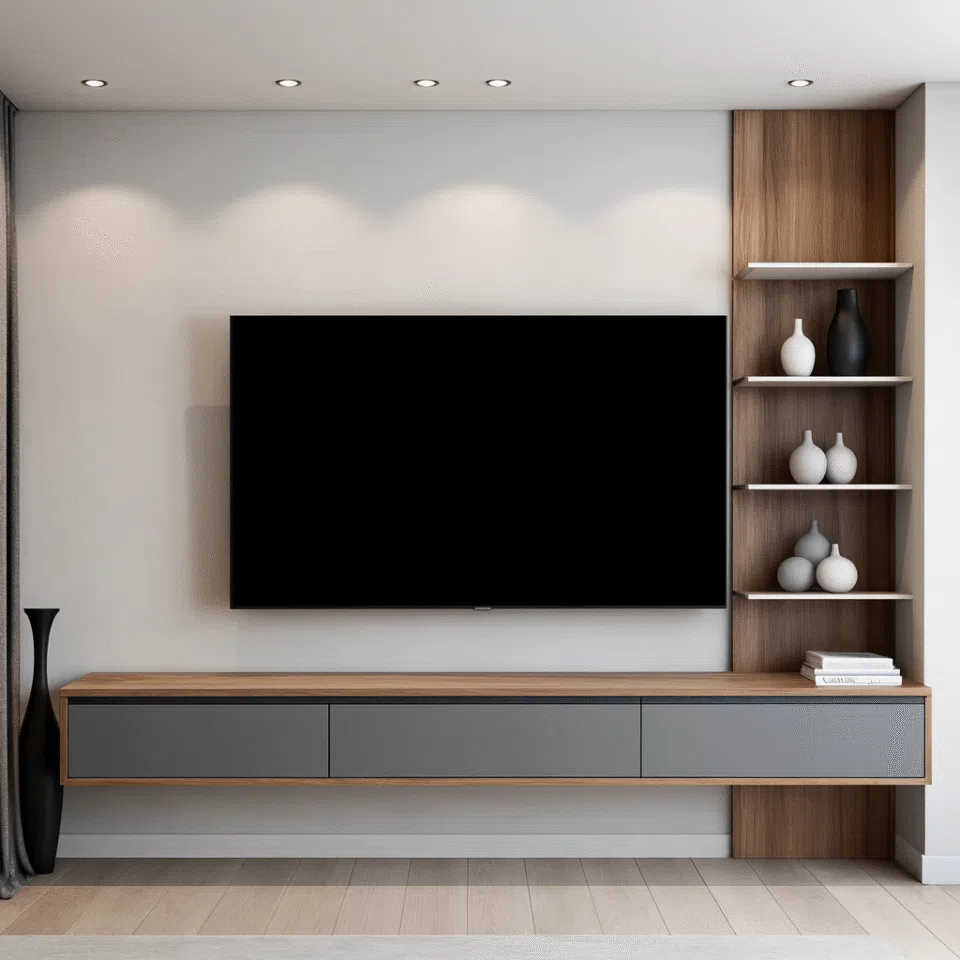 Trang Minimalist Floating TV Console…