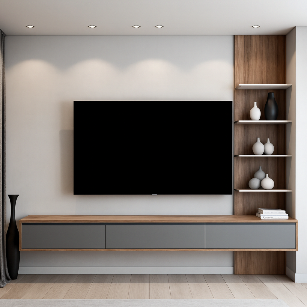 Trang Minimalist Floating TV Console