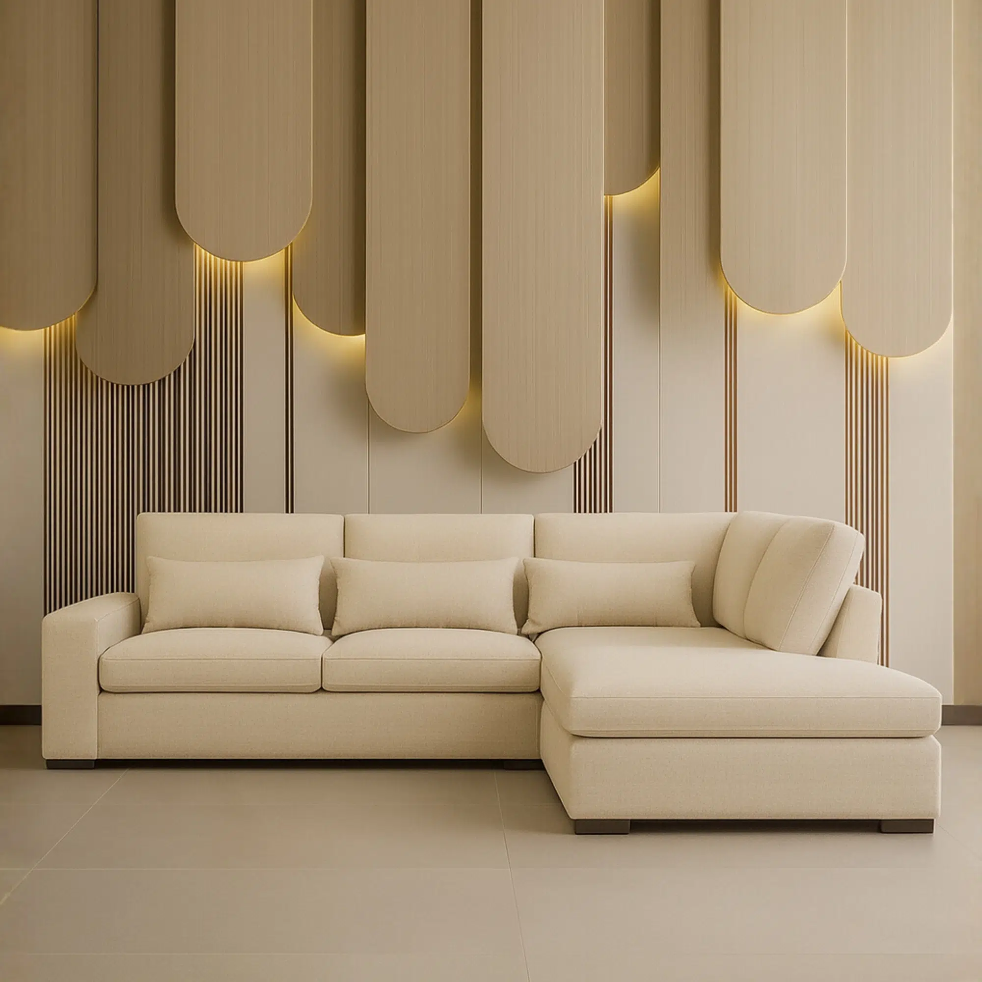 Aria L-Shaped Sofa Chaise