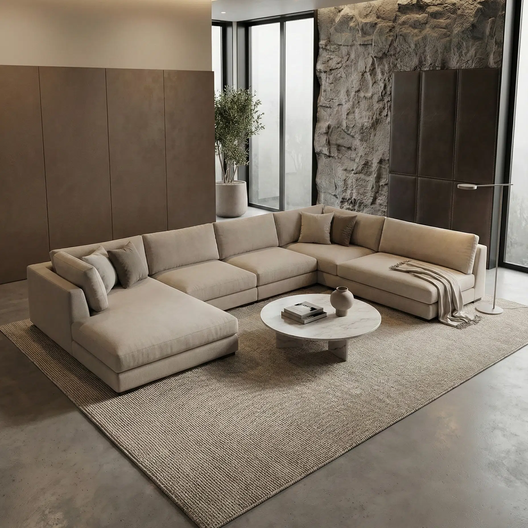 Bellissima Modular U-Shape Sofa