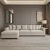 Caspian Luxe Sectional Sofa – Modern L-Shaped Sofa