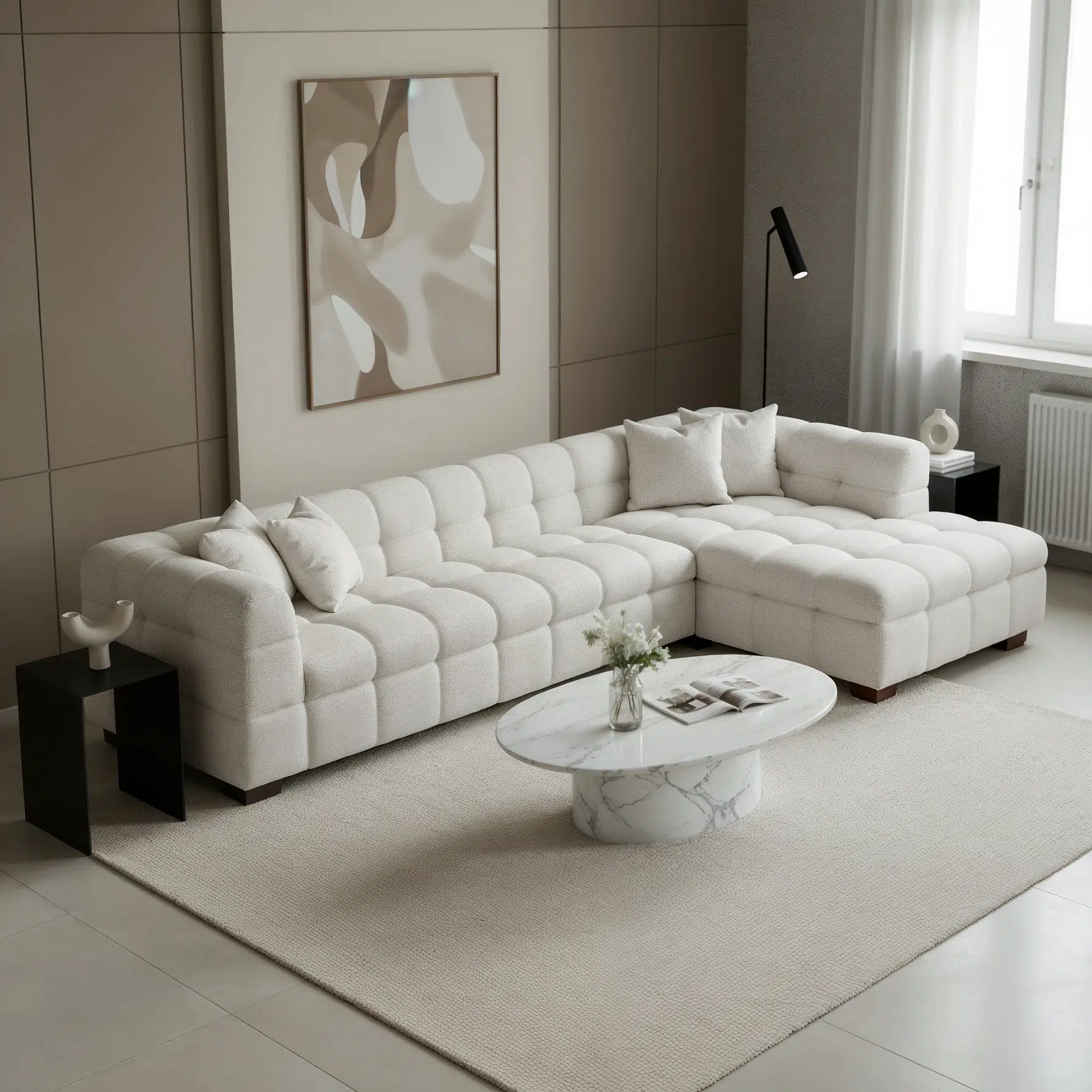 CloudNova Boucle Corner Sofa