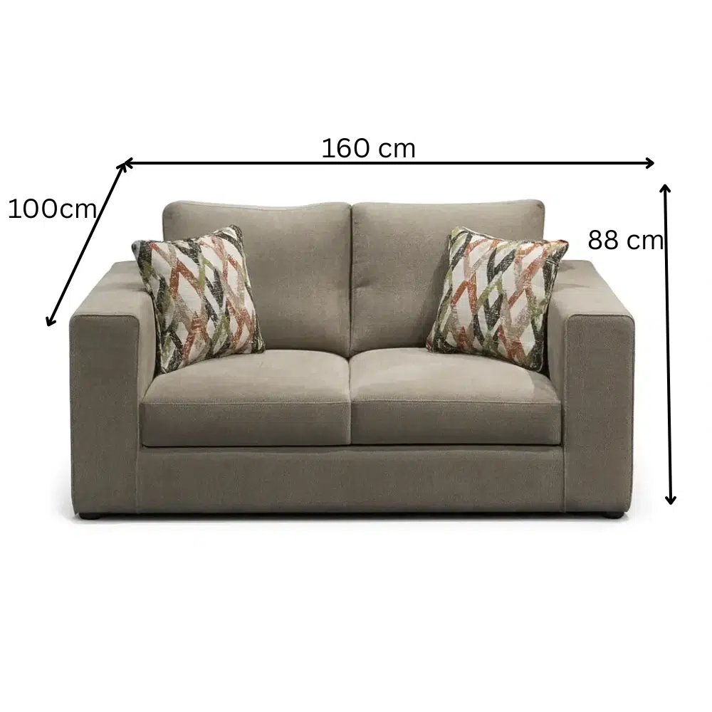 Creston Modern 2-Seater Sofa