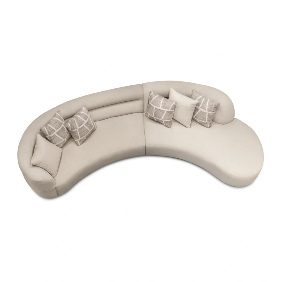 Serena Curve Luxe Modular Sofa