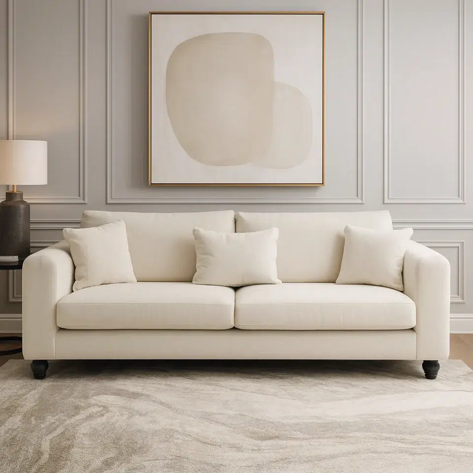 Evalon Comfort Sofa – Modern 3 Seater Sofa…