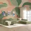Forestline Velvet Sofa