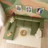 Forestline Velvet Sofa