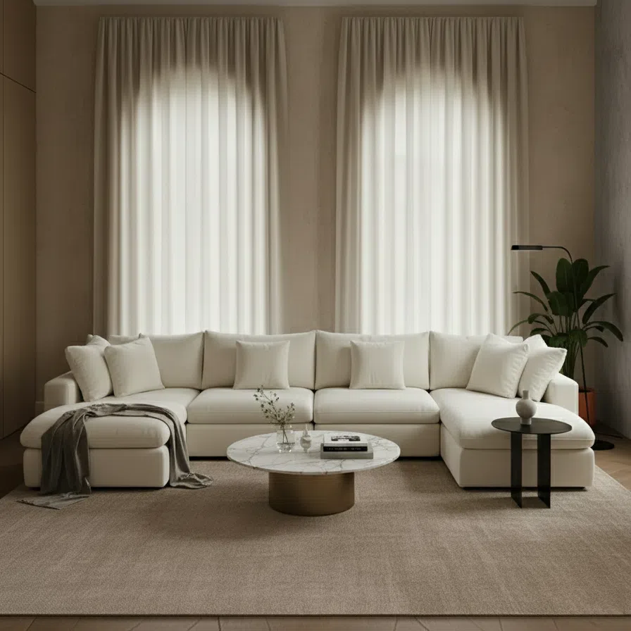 Monaco Cloud Sectional Sofa
