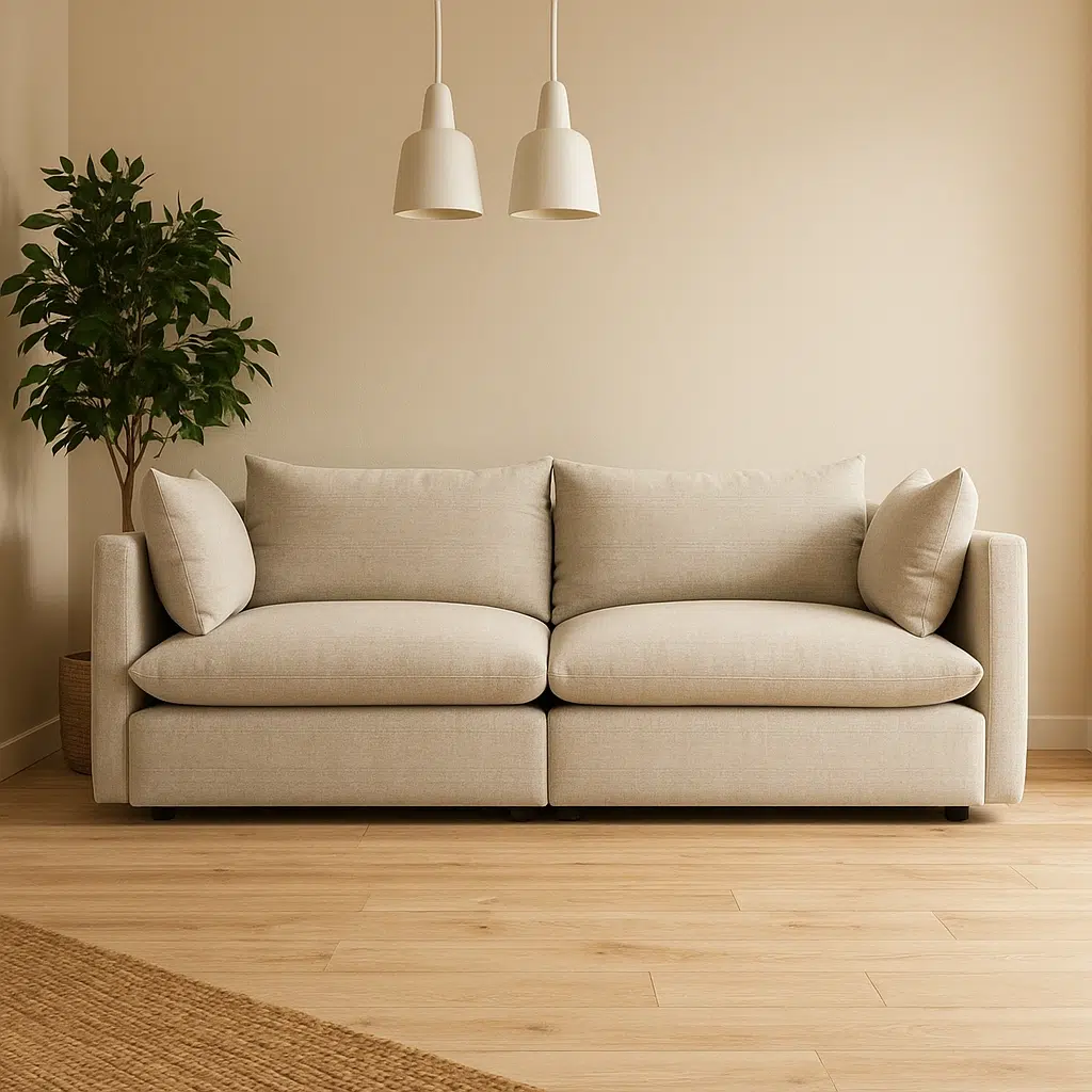 Liora Sofa – Modern Deep-Seat Comfort Sofa