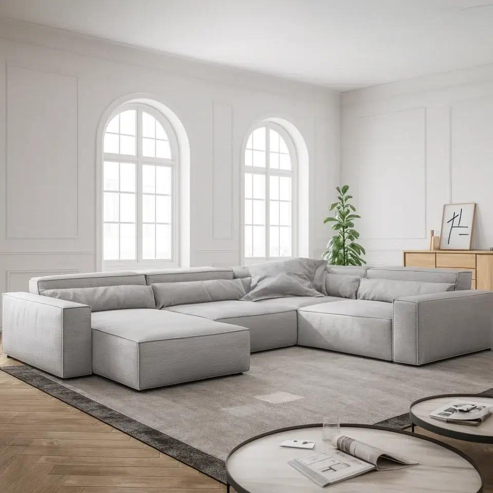 LoftGrey Sectional Sofa