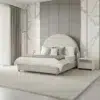 Luxury Mirage Dome Upholstered Bed