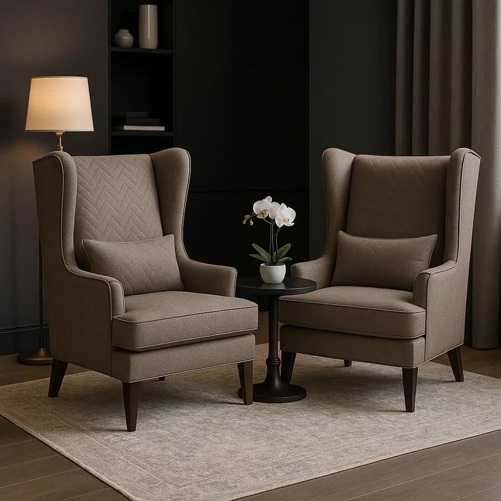 Luxury Wingback Armchair