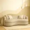 Marz Modern Curved Sofa
