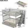 NovaStep Kids’ Bunk Bed