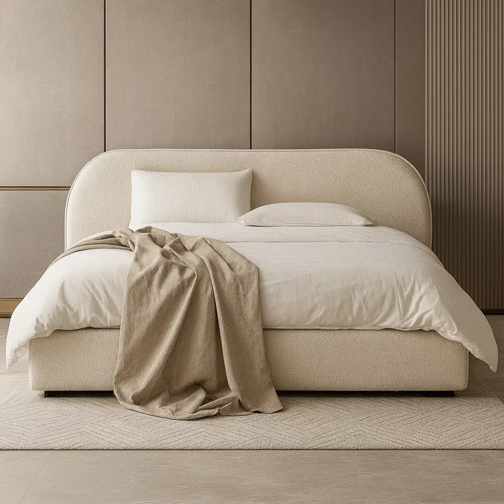 Oslo Bouclé Bed