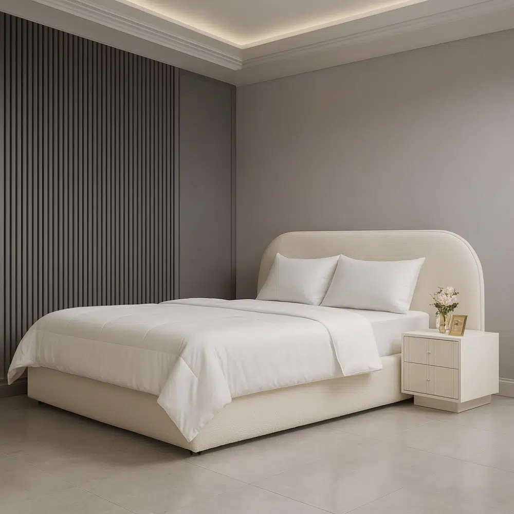 Oslo Bouclé Bed