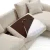 Premium Feather U Sectional 5-Seater Sofa