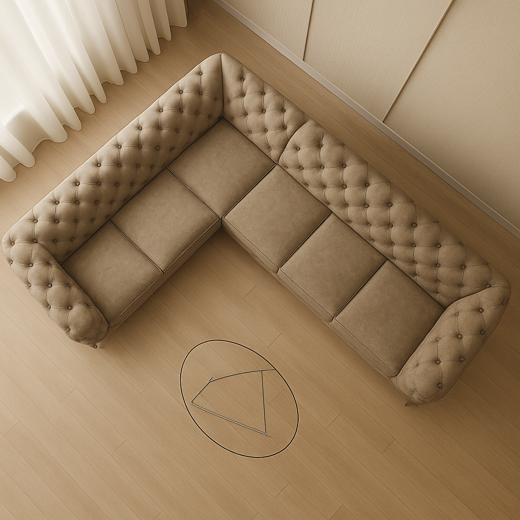 Royal Crest Corner Sofa