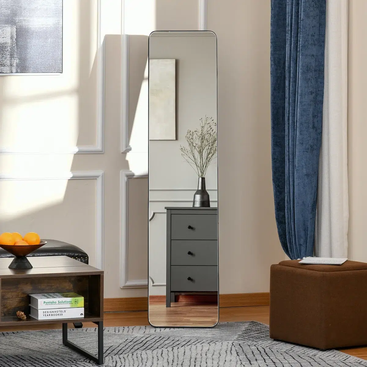 SerenEdge Floor Mirror