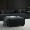 Shadowline Bouclé Sofa Set