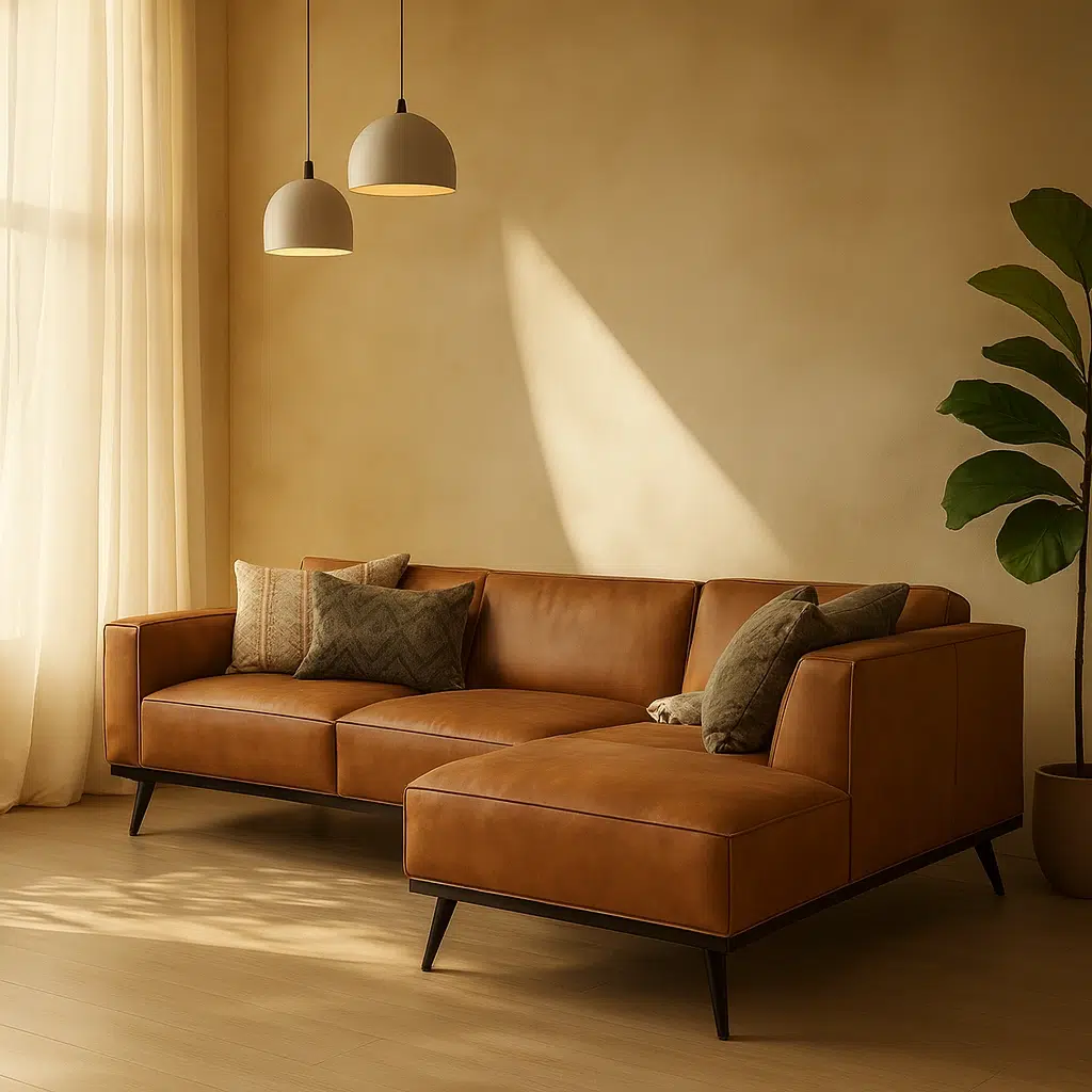Tuscan Leather Sofa