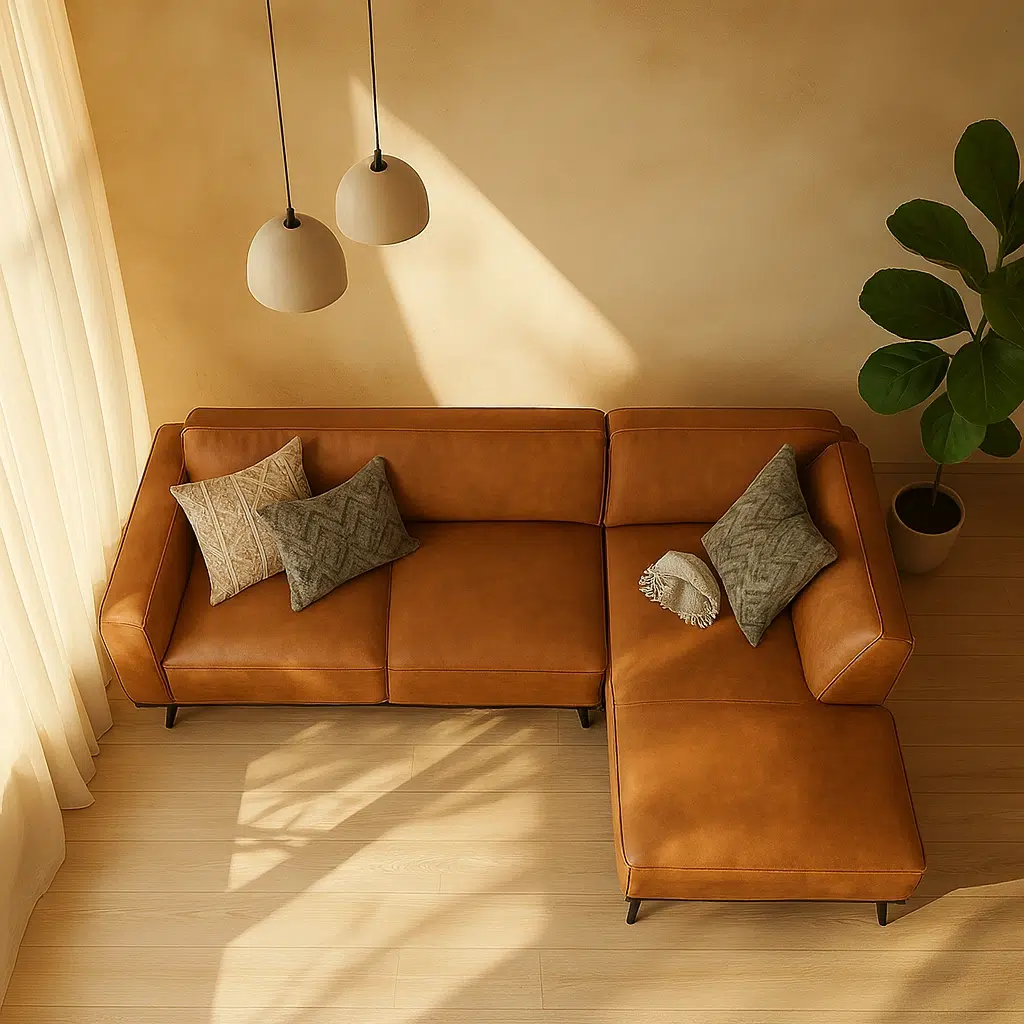 Tuscan Leather Sofa
