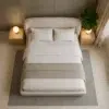 Zen Curved Upholstered Bed