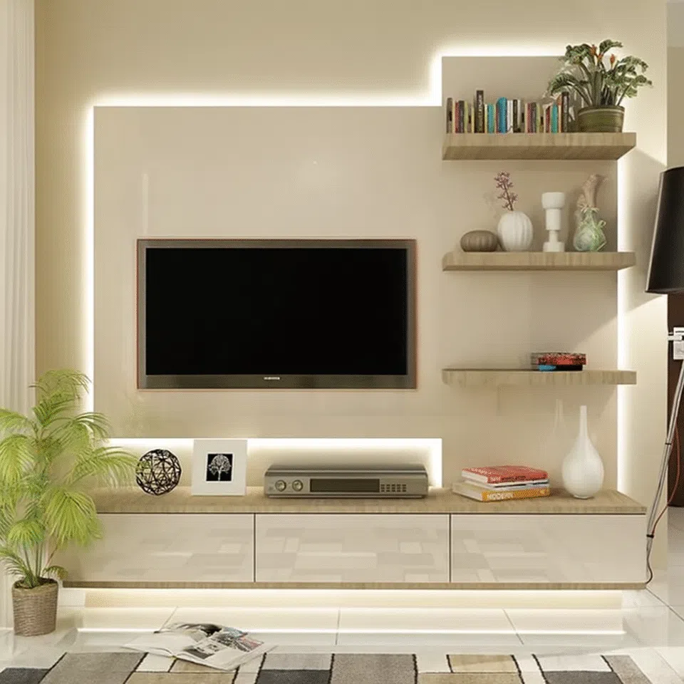 Yala Floating TV Wall Console