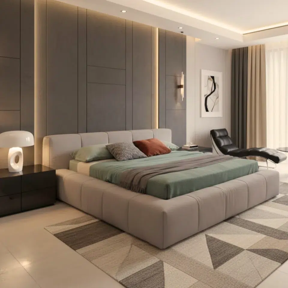 Moroflex Velvet Bed