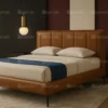 Linea Modern Leather Bed