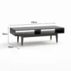 Aeron Centre Table with Shelf