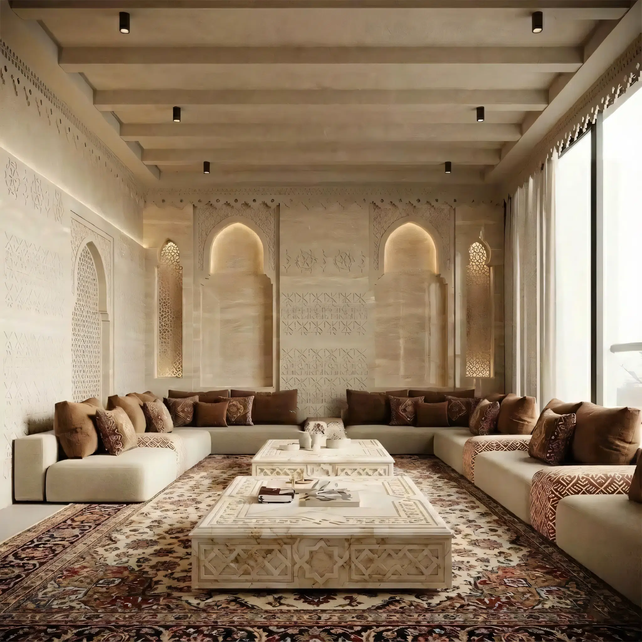 Amryon Arabic Majlis Floor Couch